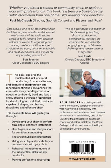 The Generosity of Gesture - back cover