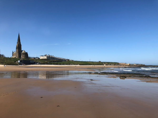 St George's from the beach