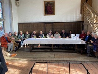 Last Supper (lunch!) in Brethren Hall